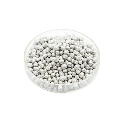 Ard-íonachta 99.9% Silver White Granule Maignéisiam
